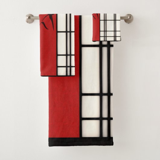 障子 – 竹 バスタオルセット (インサイチュ)