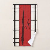 障子 – 竹 バスタオルセット (ハンドタオル)