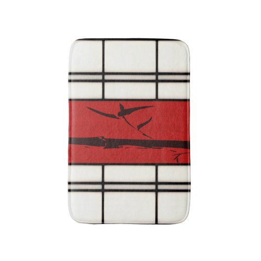 障子-竹 バスマット (正面縦)