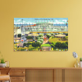 障害おもしろい公園見学 キャンバスプリント (インサイチュ (リビング))