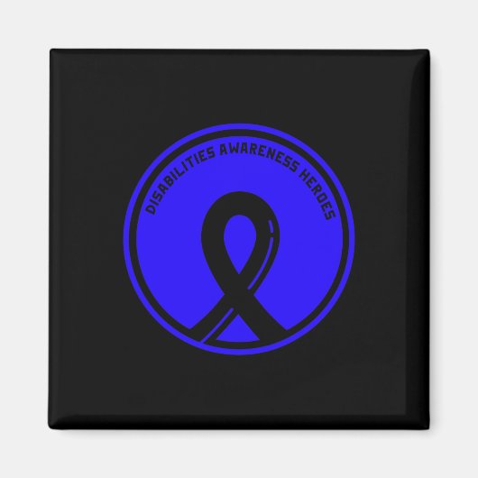 障害が職業上の可能性を見る マグネット (正面)