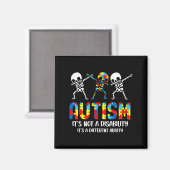 障害ではない能力違う自閉症 マグネット (正面/裏面)