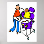 障害のある少年 ポスター (正面)