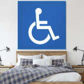 障害のある キャンバスプリント (インサイチュ (寝室))