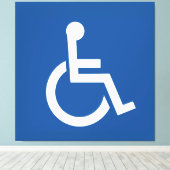 障害のある キャンバスプリント (インサイチュ (ウッドフロア))