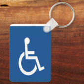障害のある キーホルダー (裏面)