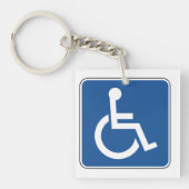 障害のある キーホルダー (正面)