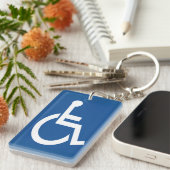 障害のある キーホルダー (正面右)