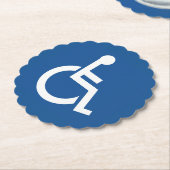 障害のある ペーパーコースター (アングル)