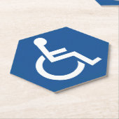 障害のある ペーパーコースター (アングル)