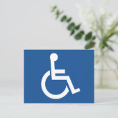 障害のある ポストカード (スタンド正面)