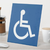 障害のある 台座サイン (インサイチュ)