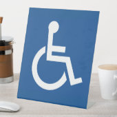 障害のある 台座サイン (インサイチュ)