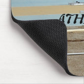 障害の跳躍 マウスパッド (コーナー)