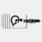 障害の障害を示す記号 ラゲッジタグ (正面横)