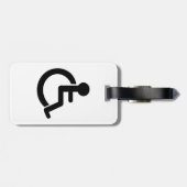 障害の障害を示す記号 ラゲッジタグ (裏面横)