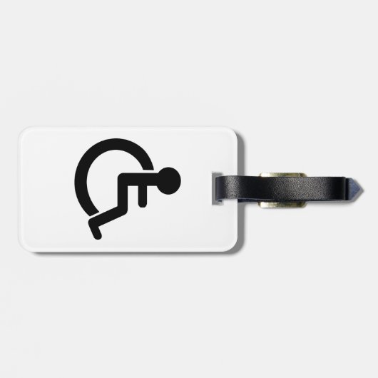 障害の障害を示す記号 ラゲッジタグ (裏面横)