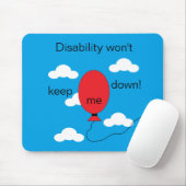 障害は保消えない！ マウスパッド (マウス)