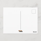 障害やる気を起こさせるは経路の漫画 ポストカード (裏面)