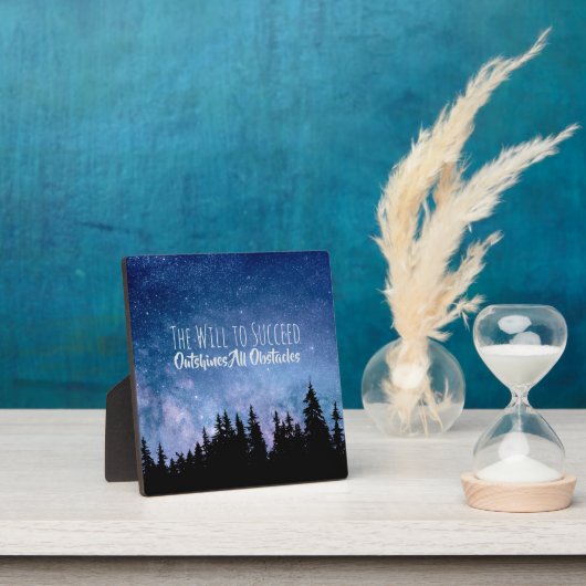 障害を乗り越える意思やる気を起こさせる フォトプラーク (インサイチュ)