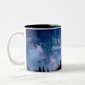 障害を乗り越える意思感動的 ツートーンマグカップ (左)