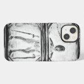 障害を持つ人 iPhoneケース (裏面横)