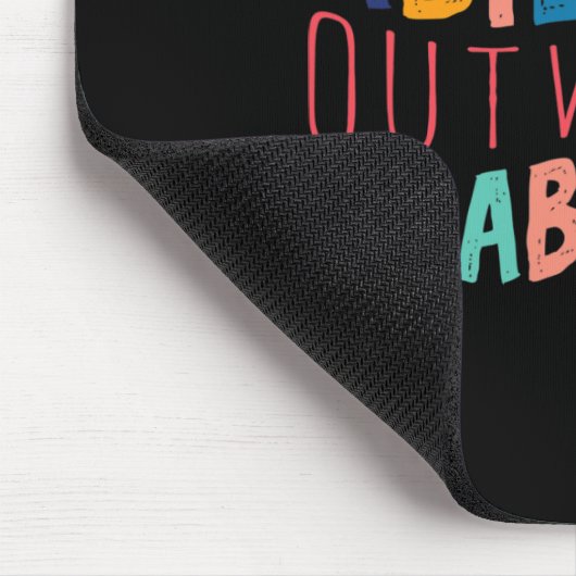 障害を持つ学校の精神医学を上回る能力 マウスパッド (コーナー)