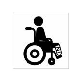 障害アイコンスタンプ ラバースタンプ (インプリント)