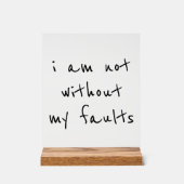 障害アクリル記号 アクリルサイン (正面)