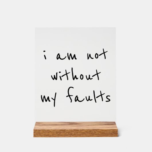 障害アクリル記号 アクリルサイン (正面)