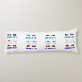 障害スペクトル自閉症ではなく能力を見る ボディピロー (裏面)