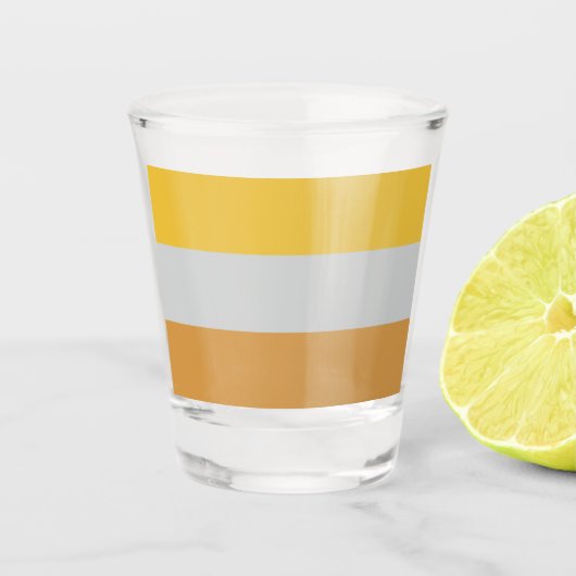 障害フラグ ショットグラス (正面)