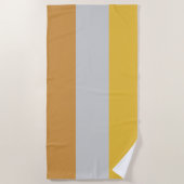 障害フラグ ビーチタオル (正面)