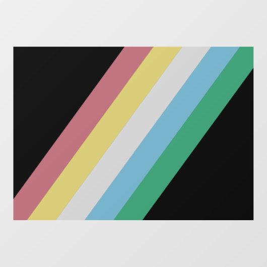 障害プライド月自閉症ニューロダイバー ウィンドウサイン (シート)