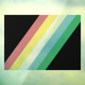 障害プライド月自閉症ニューロダイバー ウィンドウサイン (シート3)