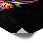 障害プライド月障害プライドフラグ_4 ポスター (角)