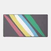 障害プライド月7月の認識度色 デスクマット (正面)