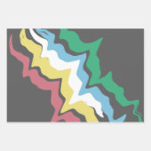 障害プライド月7月の認識度色 ラッピングペーパーシート (正面2)