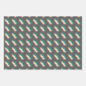 障害プライド月7月の認識度色 ラッピングペーパーシート (正面)