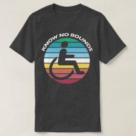 障害プライド月 – 範囲を知らない Tシャツ