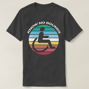 障害プライド月 – 範囲を知らない Tシャツ