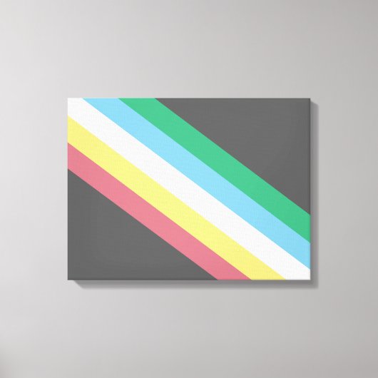 障害プライド キャンバスプリント (正面)