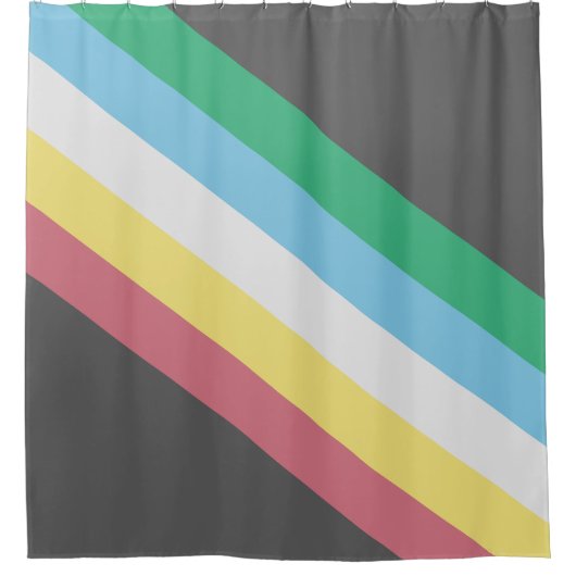 障害プライド シャワーカーテン (正面)