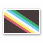 障害プライド シール (正面)