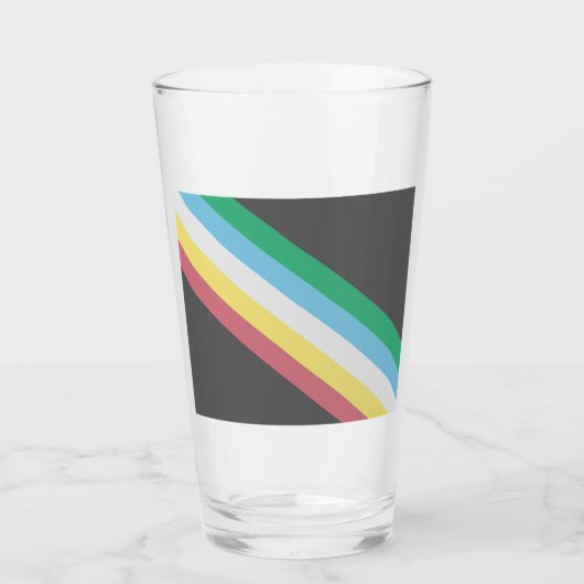 障害プライド タンブラーグラス (正面)