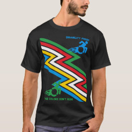 障害プライドTシャツ Tシャツ