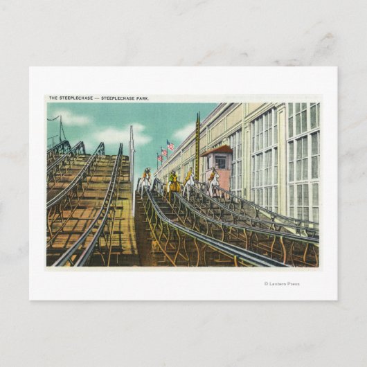 障害ローラーコースターの見解 ポストカード (正面)