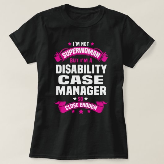 障害事例管理者 Tシャツ (デザイン正面)