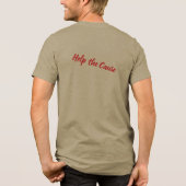 障害啓発 トライブレンドTシャツ (裏面)