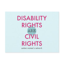 障害権利はがき